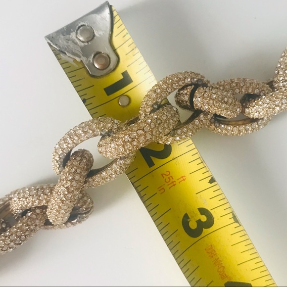 J CREW | Chunky Pave’ Bracelet - Picture 12 of 13